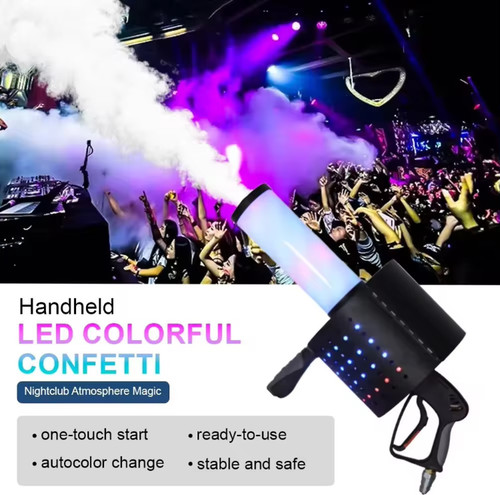 Pistola cannone confetti led - confetti,