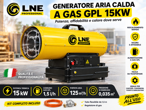 Generatore aria calda gas - generatore,